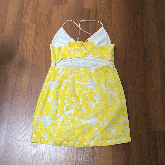 Anthropologie Maeve yellow summer dress - Picture 2 of 4